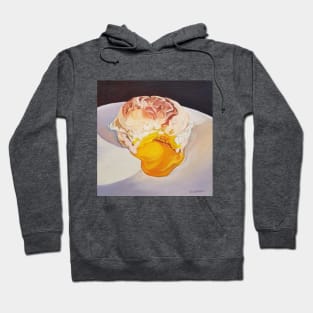 Egg Sandwich - food painting Hoodie